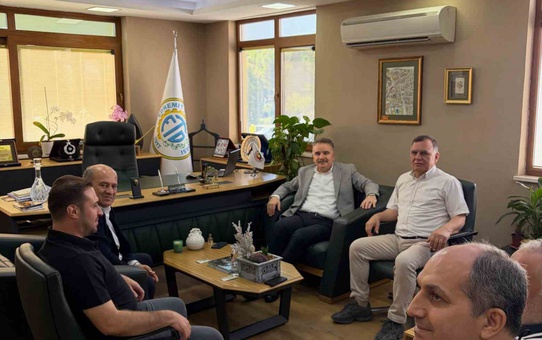 Kaymakam Odabaş'tan ETO'ya Veda Ziyareti
