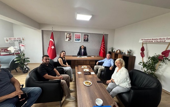 Başkan Kepenek, CHP Denizli İl Başkanı Oran’a ziyaret etti