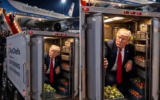 İran Büyükelçiliği Trump'la dalga geçti: Gizli uçuşu böyle tiye aldılar