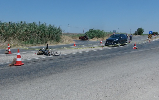 Kilis'te motosiklet kazası: 1 ölü