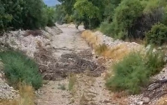 Kocaözü’ne sel böyle geldi