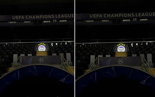 Tarihi maç öncesi stadyum hoparlöründen gelen sese bakın