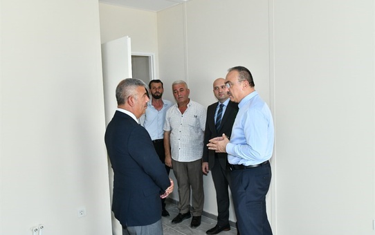 Sağlamtaş Ortaokulu'nun İnşaatı Tamamlanıyor
