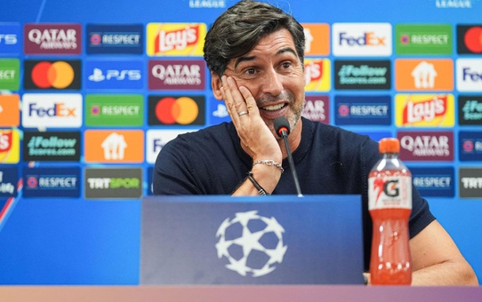 Paulo Fonseca, Fenerbahçe'ye methiyeler dizdi