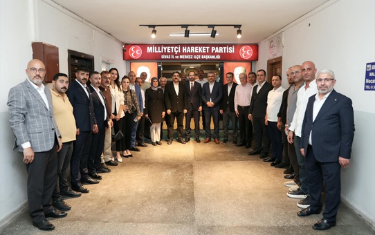 AK Parti'den MHP'ye hayırlı olsun ziyareti