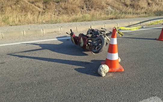 Hisarcık'ta Elektrikli Bisiklet Kazası: Bir Kişi Hayatını Kaybetti