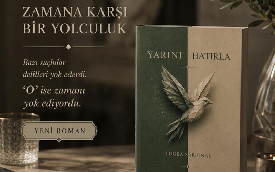 Zamanın yönünü değiştiren roman! Tuğba Sarıünal'dan 'Yarını Hatırla'