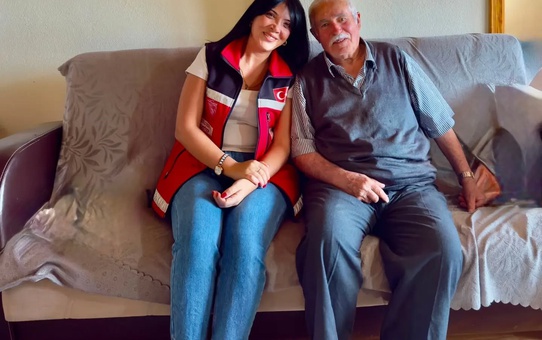 Şehit Vahit Elmas'ın Babası Ziyaret Edildi