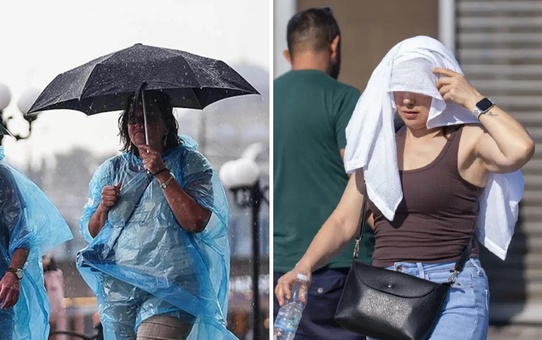 Bugün yaz, yarın sonbahar! Kuvvetli sağanak için tarih verildi