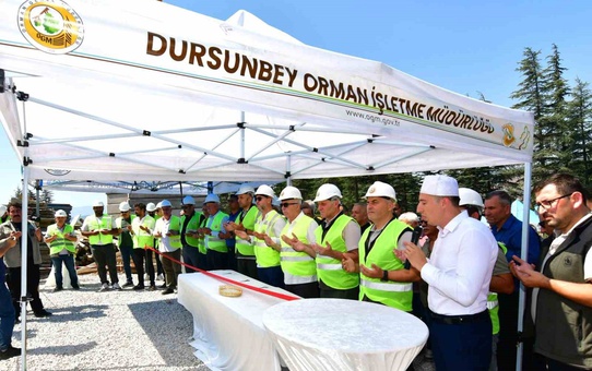 Dursunbey’de orman işletmesine yeni hizmet binası