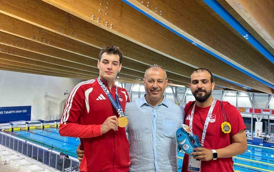 Gaziantep büyükşehir sporcusundan tarihi başarı