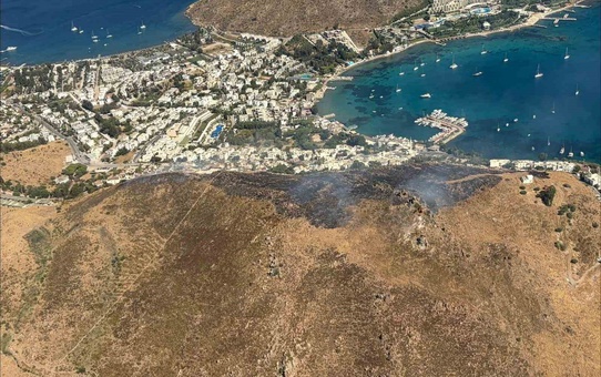 Bodrum’daki yangın kontrol altına alındı