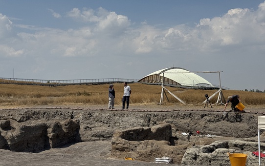 Çatalhöyük'te Bebek İskeletleri Bulundu