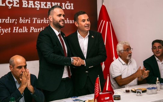 CHP heyetinden Burhaniye İlçe Örgütü'ne ziyaret