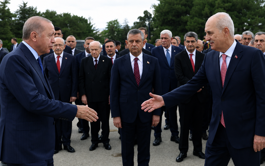 Siyaset dünyası Anıtkabir’de buluştu; tüm liderler aynı karede
