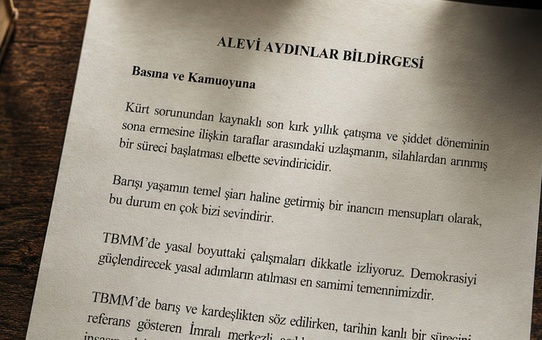 Alevi Aydınlar'dan Bildirge