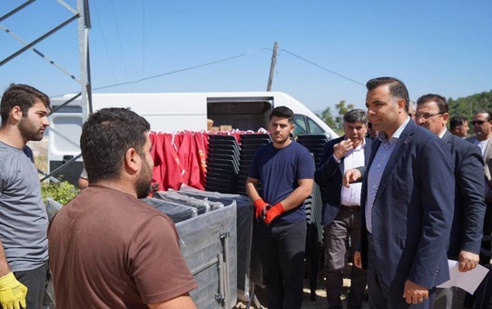 Bilecik’te köylere 250 çadır, 250 masa ve 2 bin 500 sandalye desteği