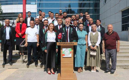 Adıyaman Barosu Başkanı Doğan: Yargıya güven yeniden inşa edilmeli, avukatların sorunları çözülmeli