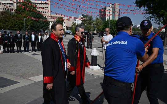 Gaziantep'te Yeni Adli Yıl Törenle Başladı, Başsavcı Karataş Hakim-Savcı Sayısının Arttığını Açıkladı