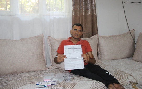 Şırnak Cizre'de engelli Ramazan Kaplan'ın biriktirdiği 5 çeyrek altını çalındı