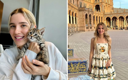 Pınar Sabancı’nın kedisi öyle bir şey yaptı ki! gören şaştı kaldı