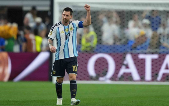Arjantin'de Messi için tüm maçlarda 10. dakikada saygı duruşu yapılacak