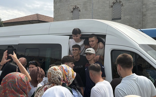Edirne'de başarılı 40 öğrenci umre heyecanı yaşayacak