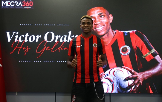 Gençlerbirliği, Nijeryalı golcü Victor Orakpo'yu sezon sonuna kadar kiraladı