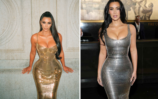 Kim Kardashian'ı dehşete düşüren görüntü! Kendini tanıyamadı