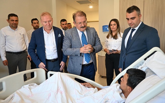 Antalya İl Sağlık Müdürü Özkan, Elmalı Devlet Hastanesi'ni ziyaret etti