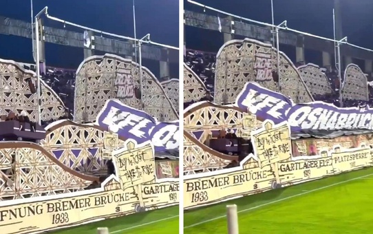 Tribünde lunapark treni kurdular, fark yediler