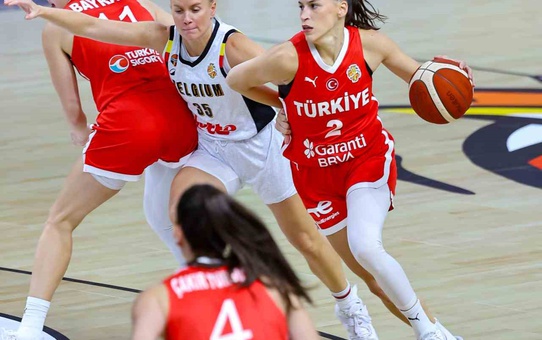 A Milli Kadın Basketbol Takımı, Dünya Kupası'nda Belçika'ya 75-89 yenildi