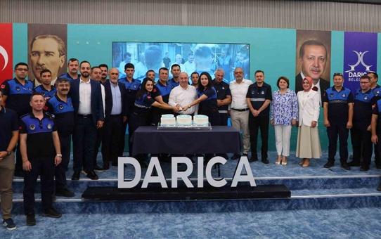 Darıca Belediye Başkanı Bıyık, Zabıta Teşkilatı'nın 200. yılında personelle buluştu