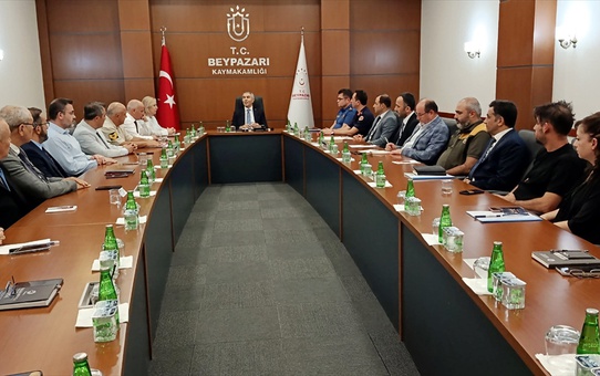 Beypazarı Kaymakamı Coşkun, kurum amirleriyle kamu hizmetlerini değerlendirdi