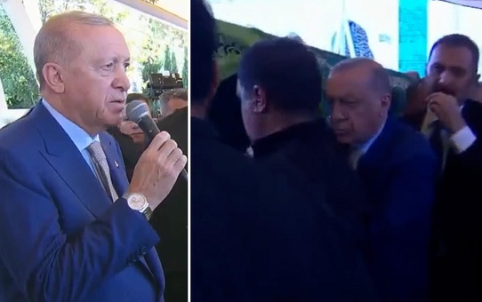 Cumhurbaşkanı Erdoğan, AK Partili vekilin kızının cenazesine katıldı