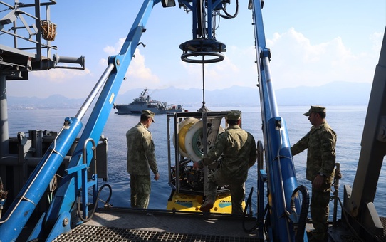 Tümamiral: Girne açıklarındaki arama kurtarma en derin sudaki operasyon olarak kayıtlara geçti