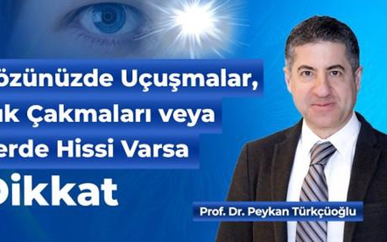 Gözünüzde Uçuşmalar, Işık Çakmaları veya Perde Hissi Varsa Dikkat