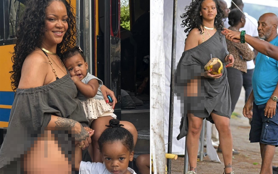 Rihanna’nın cesur tarzı olay oldu! Barbados’ta dikkat çeken kıyafet