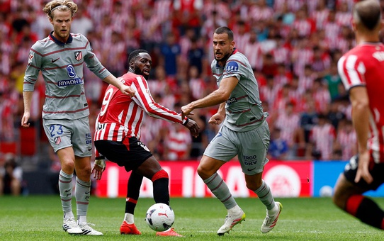 Atletico Madrid'i paramparça ettiler