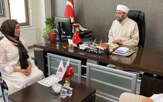 Filipinli Rowena Antone, Kayseri Develi'de düzenlenen ihtida töreniyle Müslüman oldu