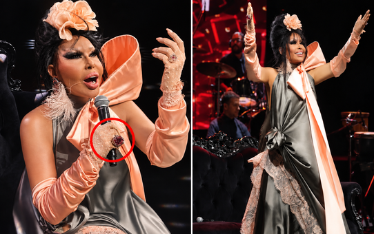Bülent Ersoy’un Sapanca konserinde gözler yüzüğündeydi! Parmağındaki servet taşıyor
