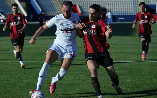 Kırıkkale FK evinde Karaköprü Belediyespor'a 3-1 mağlup oldu