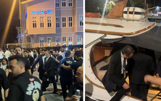 Serdal Adalı derbiden düğüne tekneyle gitti! Gecede prim sürprizi