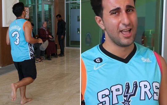 Sınava geç kalınca yalın ayak koştu ama yine de yetişemedi! 'Spor oldu'