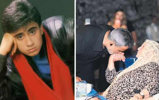 15 yıllık aradan sonra Küçük Emrah sahneyi yarıda kesti! Annesinin elini öptü