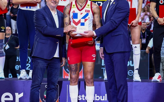 EV Trendyol EuroVolley 2026 Kadınlar Avrupa Voleybol Şampiyonası’nda MVP Ödülü Sahibini Buldu