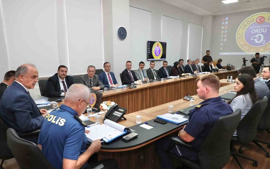 Ordu'da 8 ayda aranan 5 bin 771 şüpheli yakalandı; trafik kazalarında 32 kişi öldü