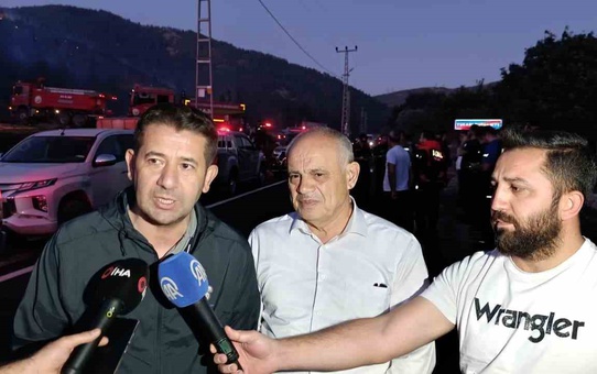 Kayseri Yahyalı'da orman yangını kontrol altına alındı, ekipler soğutma çalışması yürütüyor