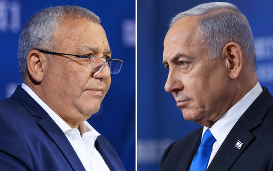 İsrail'de dengeler değişiyor! Netanyahu'ya rakibinden 7 puan fark