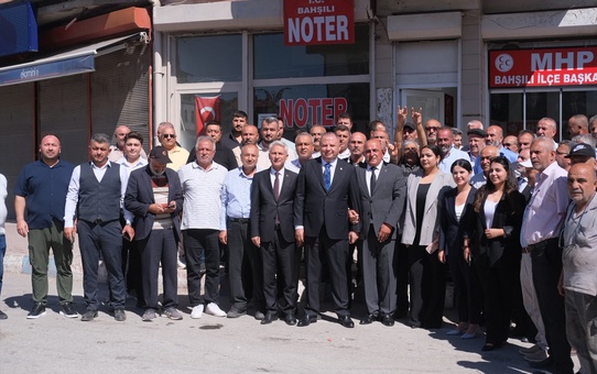 MHP Kırıkkale Milletvekili Öztürk, Bahşılı Kaymakamı ve ilçe teşkilatlarını ziyaret etti